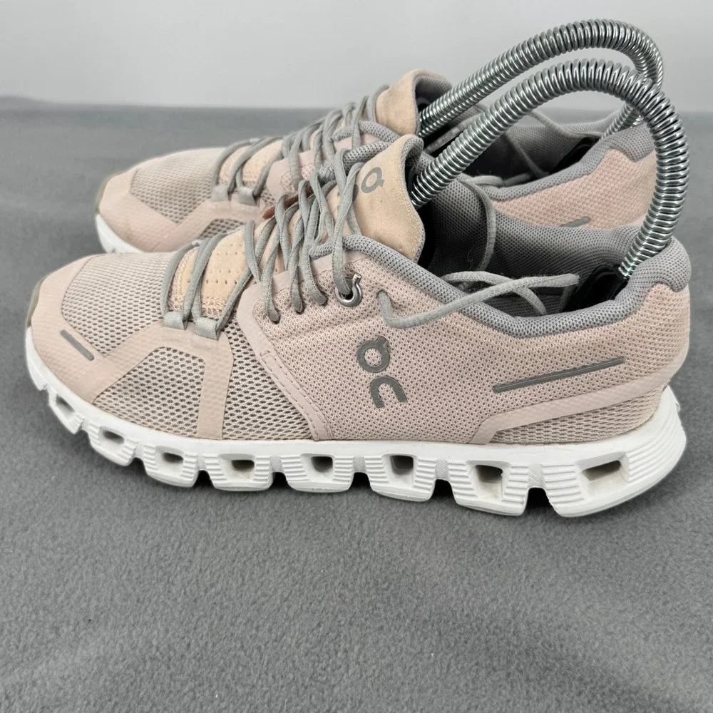 On Cloud 5 Womens 5 Running Shoes Shell White CloudTec 59.98153 Mesh Runner